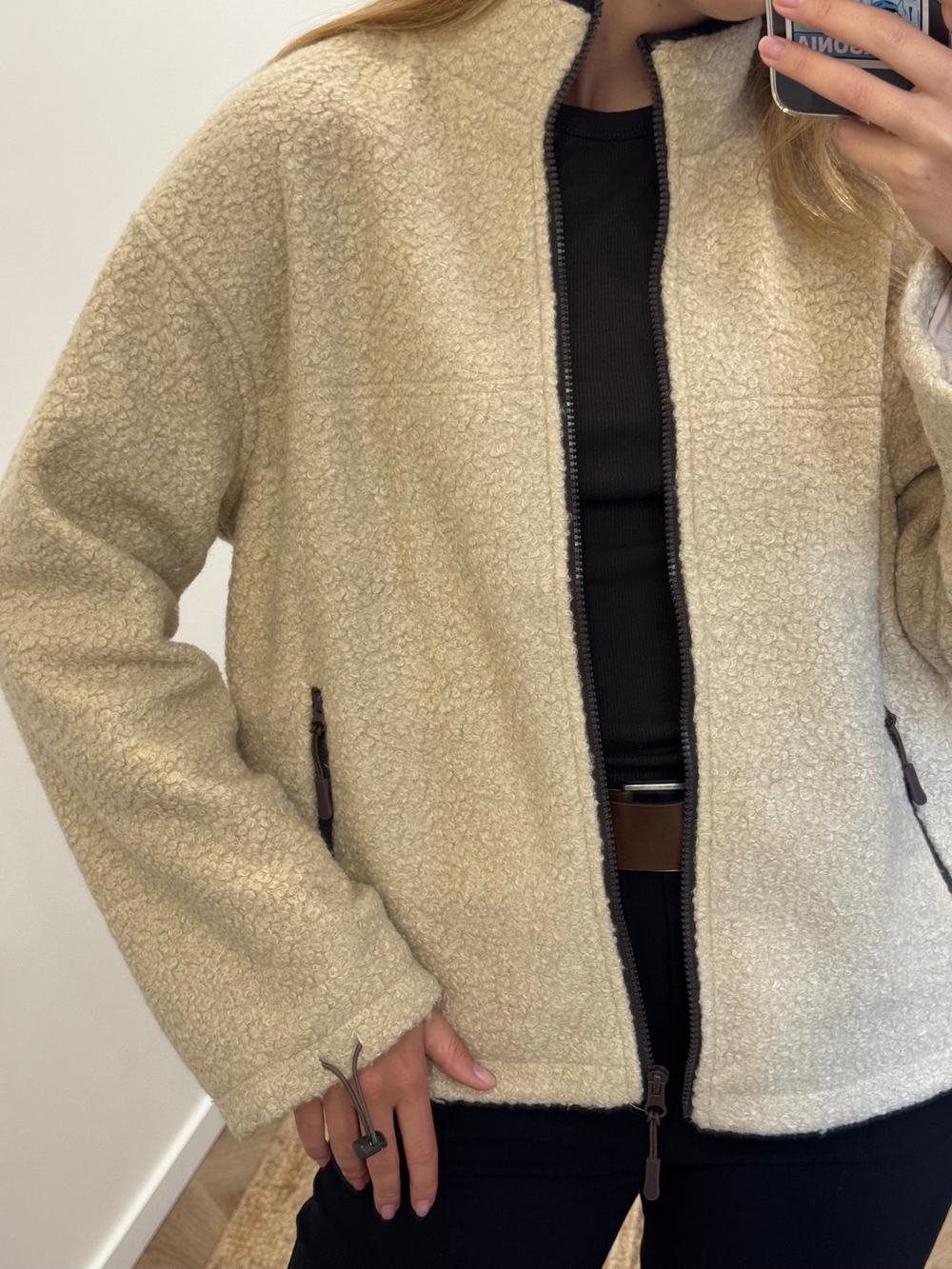 Флиска Тэдди бежевый