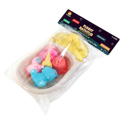 Набор игрушек для купания 6шт, ПВХ, BLS886-2