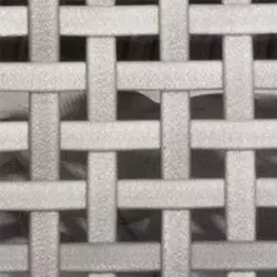 "Тито" журнальный столик из искусственного ротанга, цвет серый