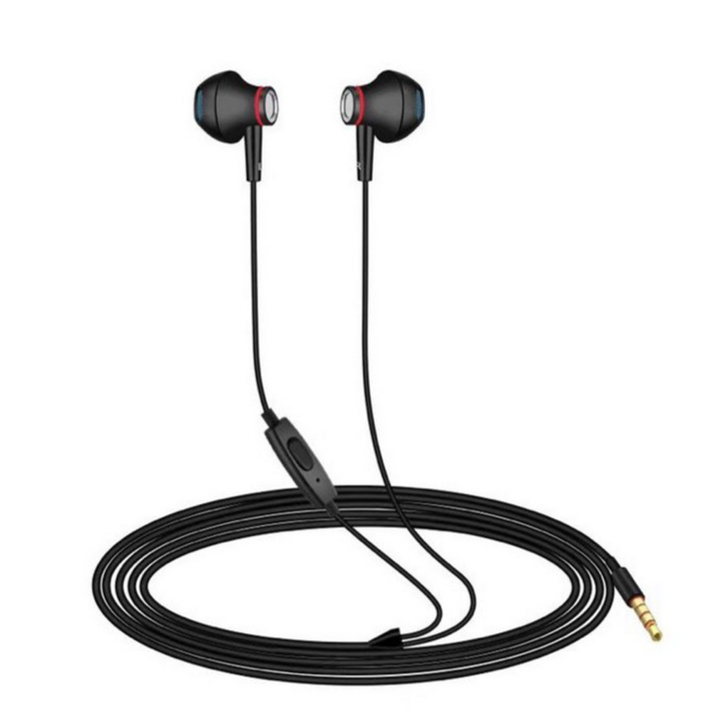 Наушники проводные Kin K97 MegaBass Metall (+микрофон)