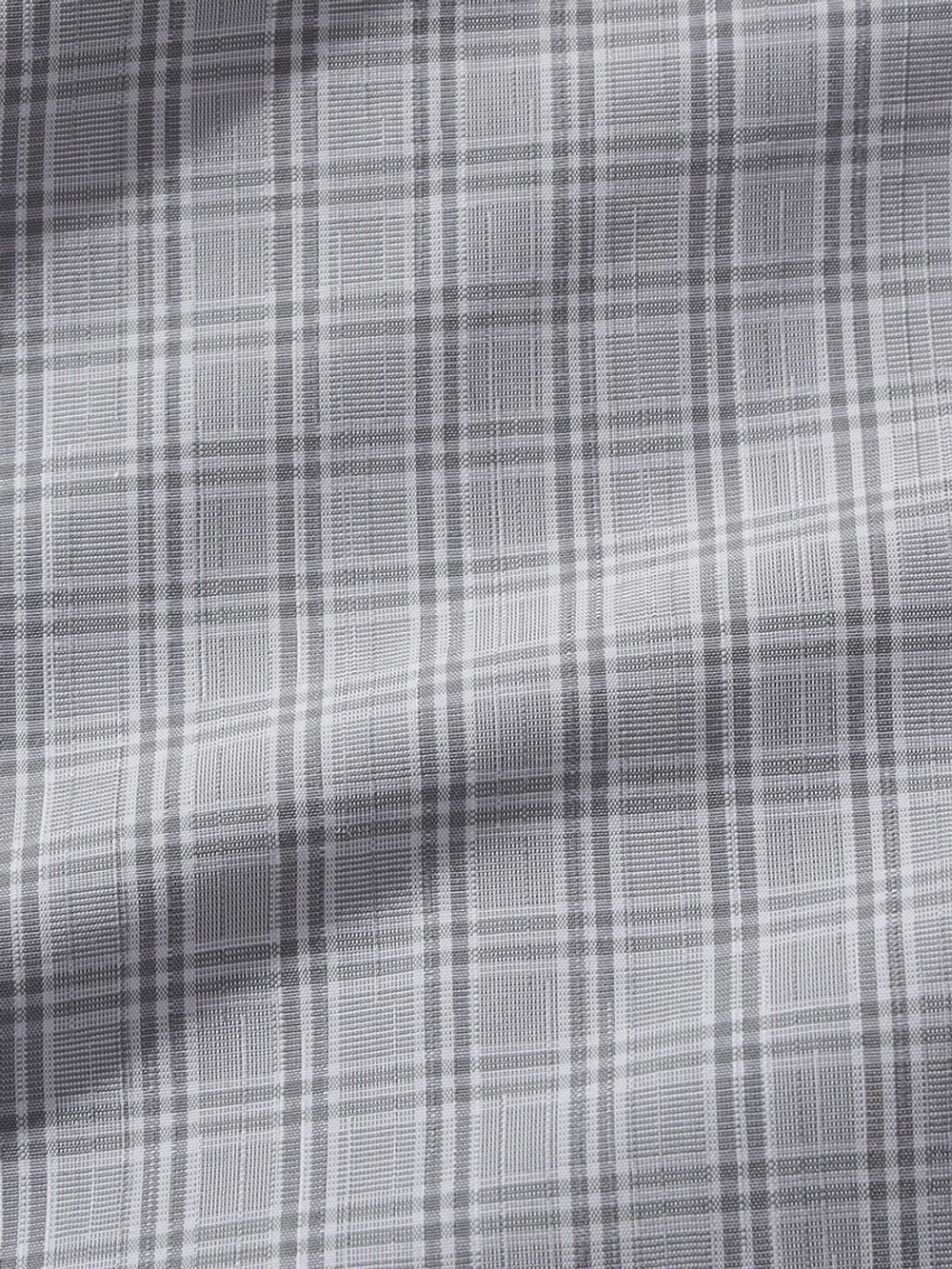 Сорочка мужская VESTER длинный рукав, цвет серый, клетка, хлопок/пэ 50314 48