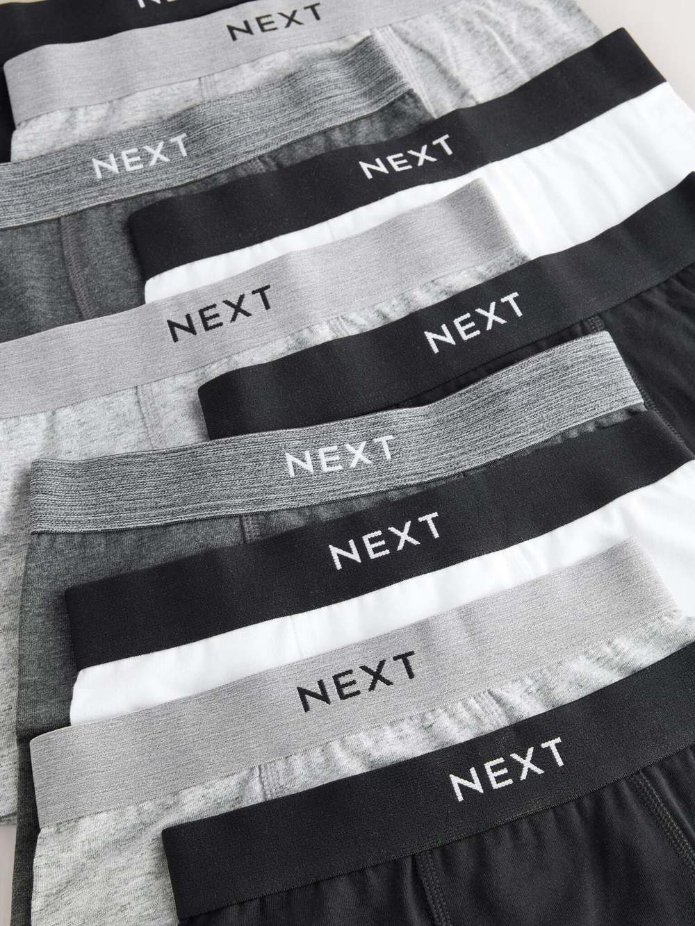 Трусы для мальчика Next E98-848, 10 шт., Черный, Серый, Белый
