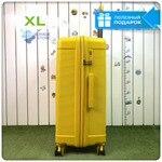 Большой чемодан  Mironpan Model H, Желтый, c расширителем