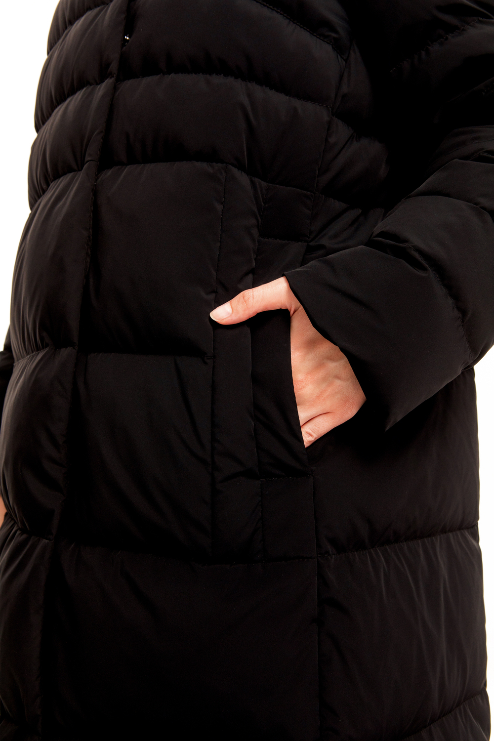 313.FW23.001S пальто женское BLACK