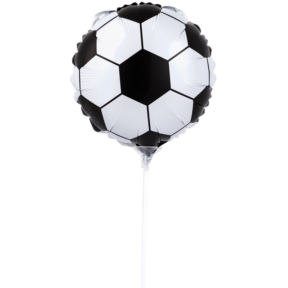 Шар Фольгированный Мяч футбольный (Белый)
