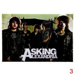 Магнит Asking Alexandria ( в ассортименте )