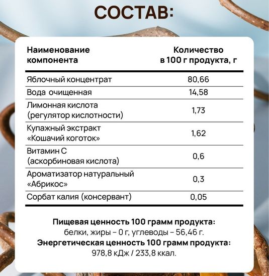 Взвар "Кошачий коготок"