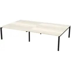 Стол на металлокаркасе НТМП.П-140.11.2  2800x1100x750 Аргентум-МП