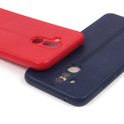 Панель из экокожи для Huawei Mate 20 lite, 010498 Красный