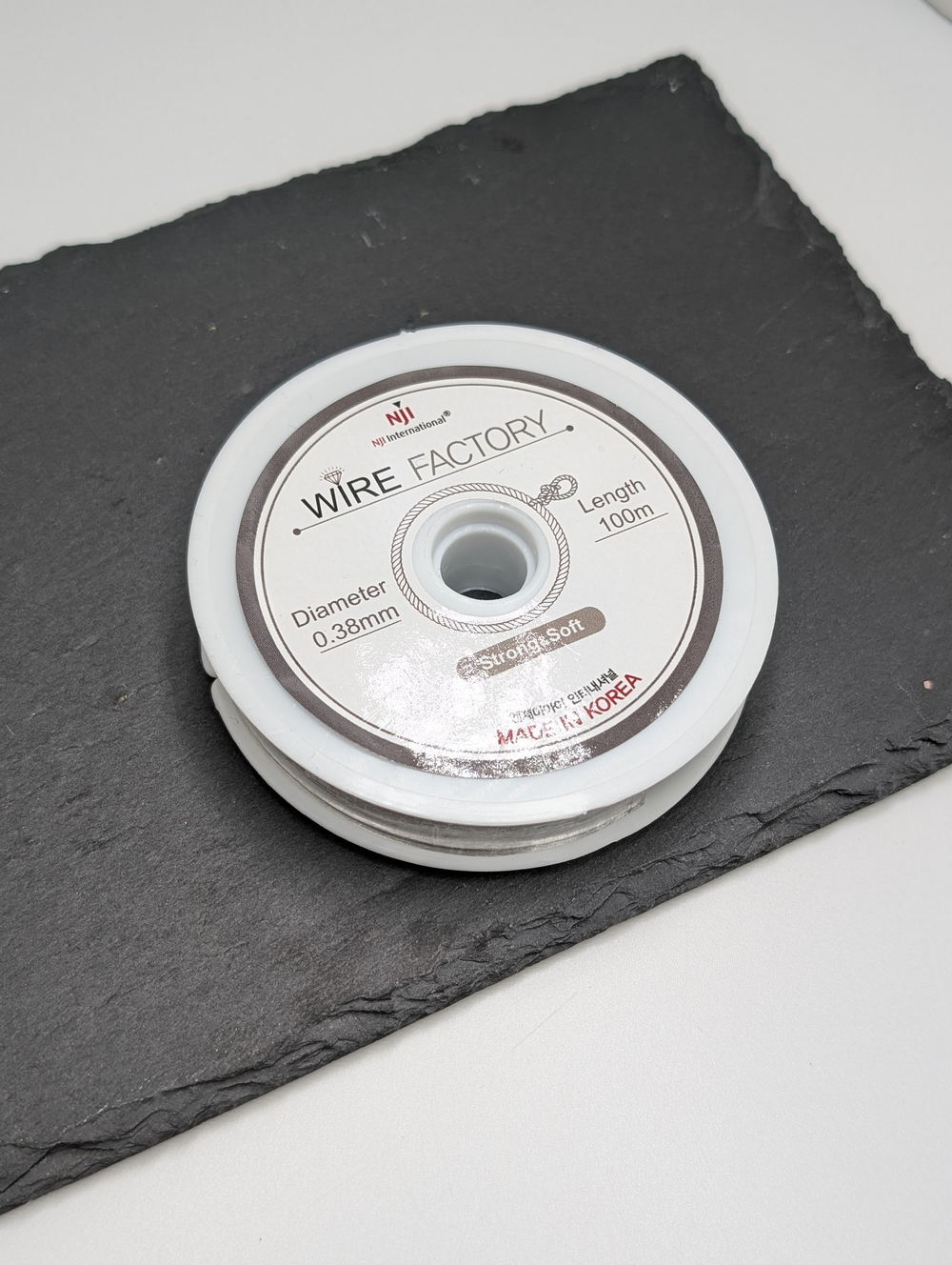 Трос ювелирный корейский 0.38, 100 метров