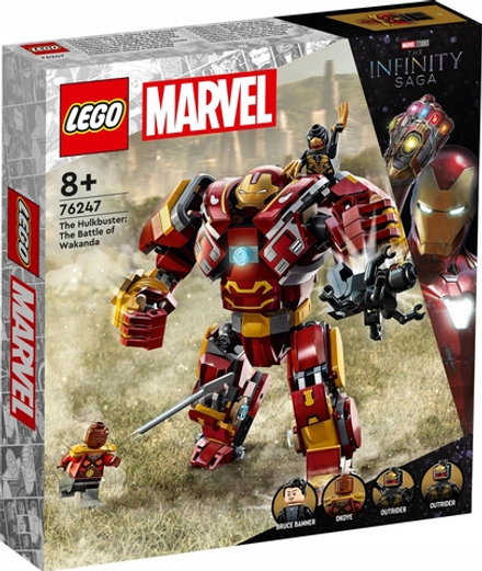 Конструктор LEGO MARVEL 76247 Халкбастер: Битва за Ваканду