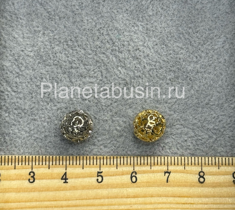 Бусины люкс (Корея) ажурная 0023