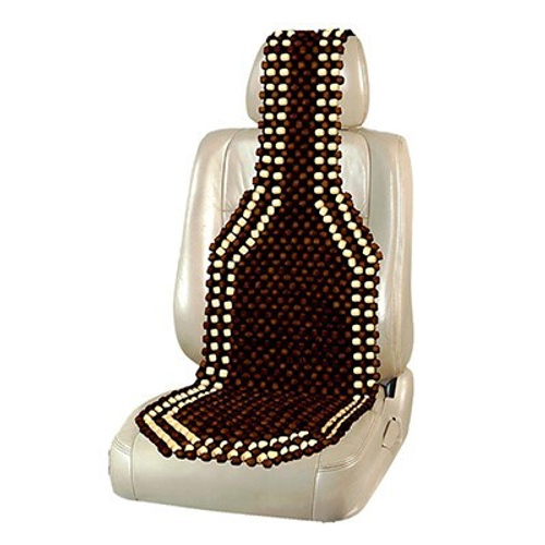 Накидка на сиденье массажная (дерев.) Massage-04 темное дерево (SKYWAY)