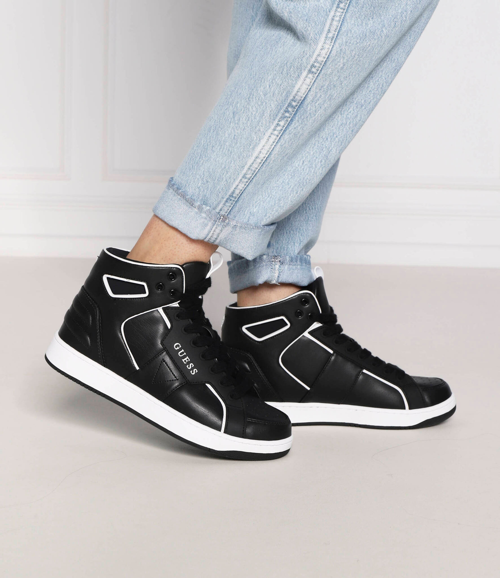 Кроссовки BASQET Guess - черный(FL7BSQ LEA12)