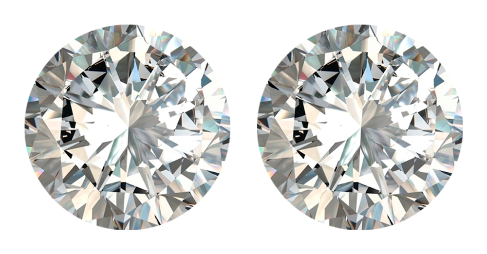 Лабораторно-выращенный бриллиант Кр-57 7.44 х 7.49 мм 1.55 ct, 7.44 х 7.49 мм 1.55 ct D/VVS2 (пара)