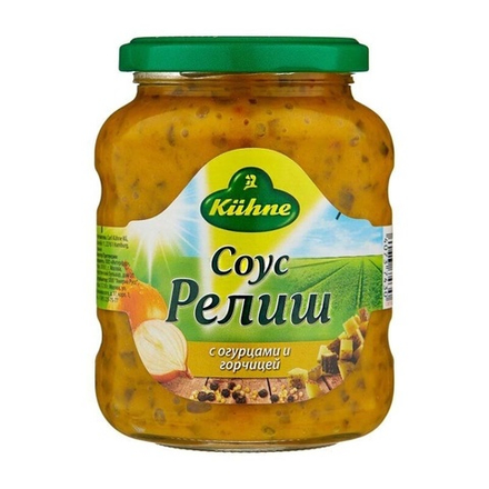 Соус Kuhne Релиш с Огурцами и Горчицей 350г