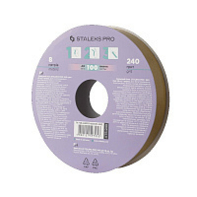 Staleks Запасной блок файл-ленты для пластиковой катушки Bobbinail STALEKS PRO 240 грит