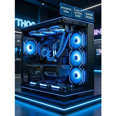 Игровой компьютер (системный блок) Intel Core i7 265KF / RTX5070 / 64GB DDR5 /SSD 1000Gb/800W/Win 11 PRO