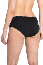 Трусики-слипы с широким бочком (Размер: M) (Цвет: белый)