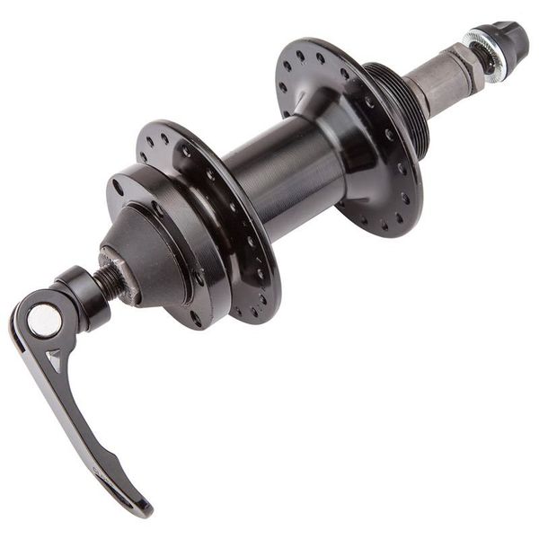 Втулка заднего колеса JA159R, 32 отв., под трещотку 7 скоростей, под дисковый тормоз