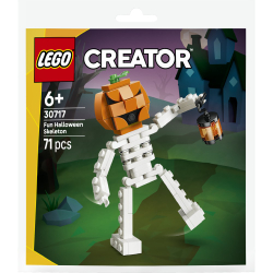Конструктор LEGO Creator 30717 Забавный хэллоуинский скелет арт. 30717 71 дет — фото 1