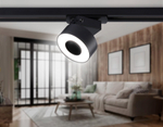 Светильник светодиодный трековый GL6863 BK черный LED 10W 4200K D75*80