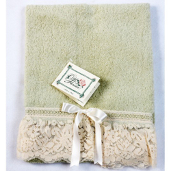 Полотенце 110х150 Old Florence Валансье зеленое