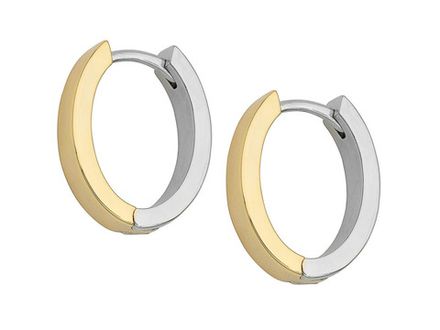 Швензы Овальные кольца Биколор 16,5х13мм