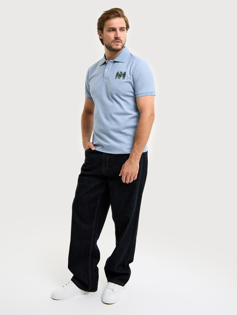 Поло Три Богатыря | EPOS (голубое)