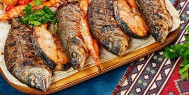 Рыбный микс на 4 персон