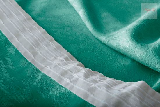 Комплект штор Луи (бирюза). Шторы из стриженного бархата