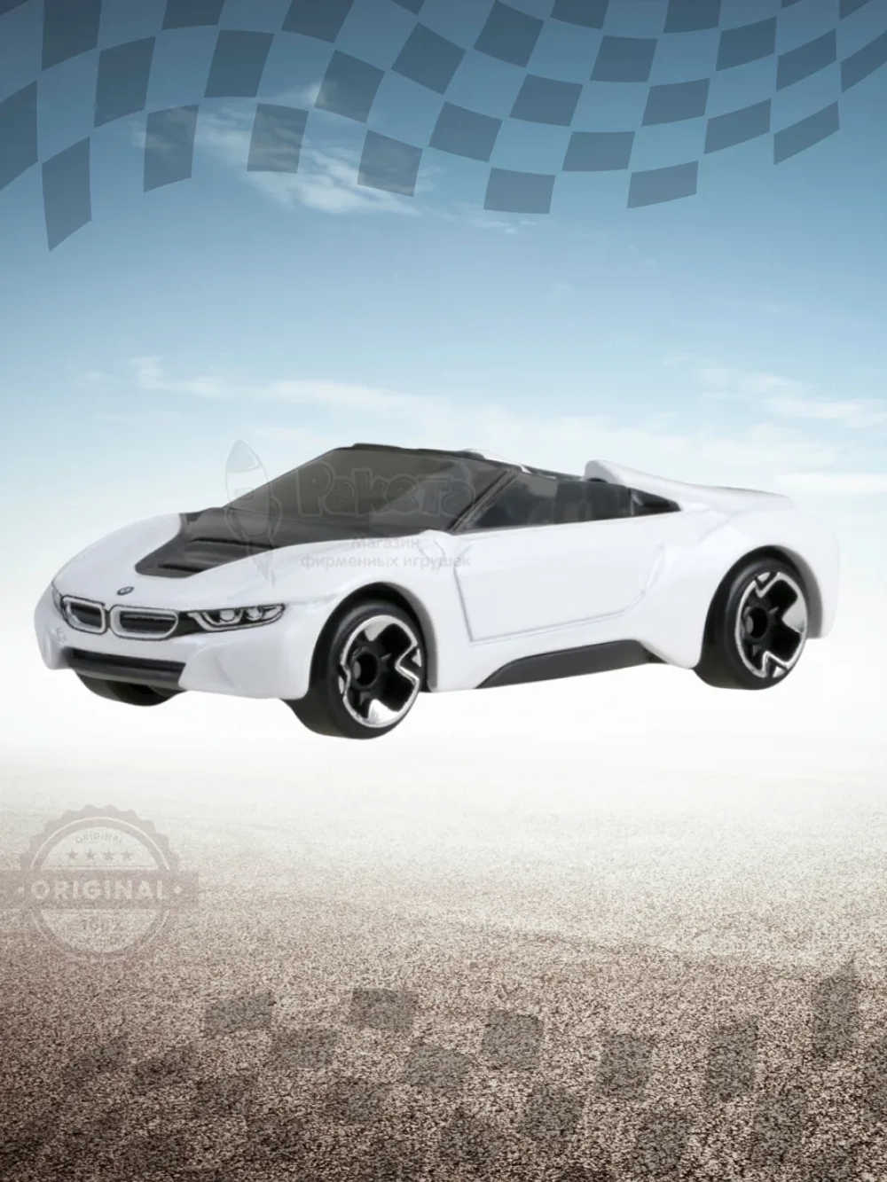 Машинка Хот Вилс Hybrid Speed BMW I8 Roadster P1 JDY87 JCB76