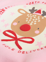 Толстовка и джоггеры в комплекте для малышей Next G01-035, Розовый, Красный