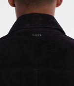 Кожаная куртка malbano4 BOSS BLACK - темно-синий(50510178)