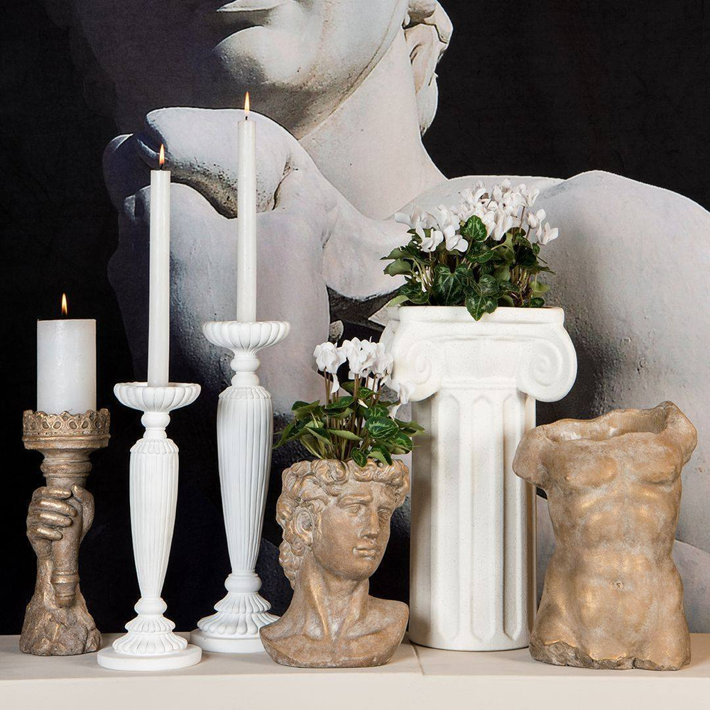 Ваза Колонна белая [Арт. XET-6003]