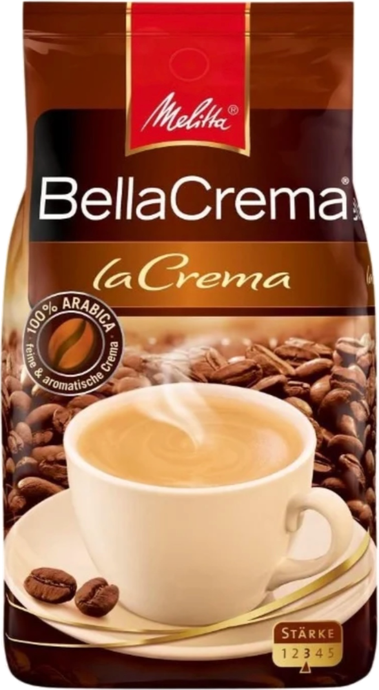 Кофе в зернах Melitta Bella Crema La Crema, 1 кг, 2 шт