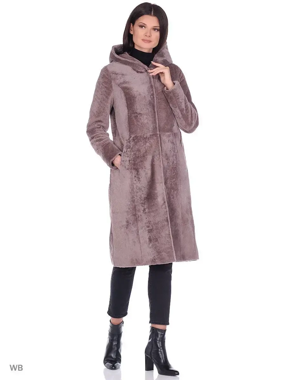 Шуба натуральная овчина Турция