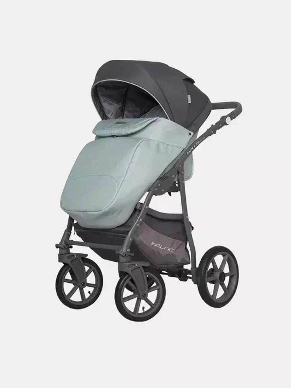 Коляска  BELLA Pastel (3 в 1) 02 ментоловый