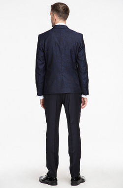 Мужской смокинг (темно-синий) В51