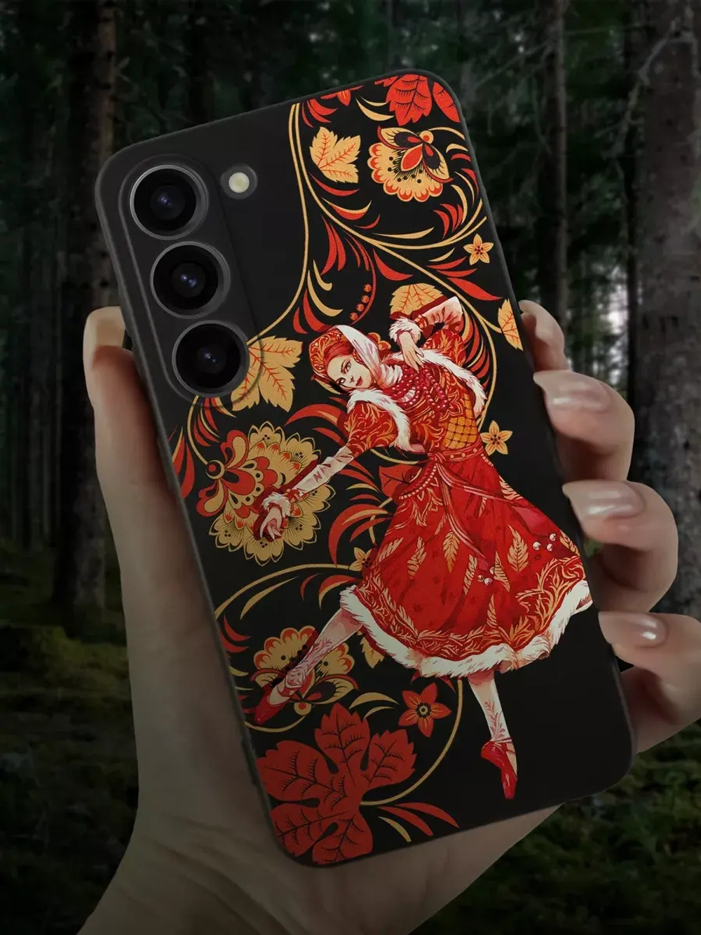 Чехол на Samsung S23 с принтом