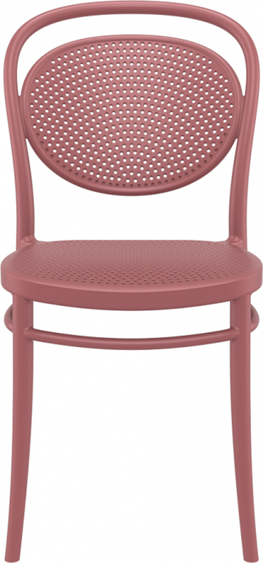 Стул пластиковый Siesta Contract Marcel, марсала