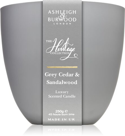 Ashleigh & Burwood London The Heritage Collection Grey Cedar & Sandalwood - ароматическая свеча /   250  g  / GTIN 5033271006605