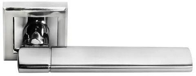 Ручка дверная "Agbar" MH-21 хром матовый/хром