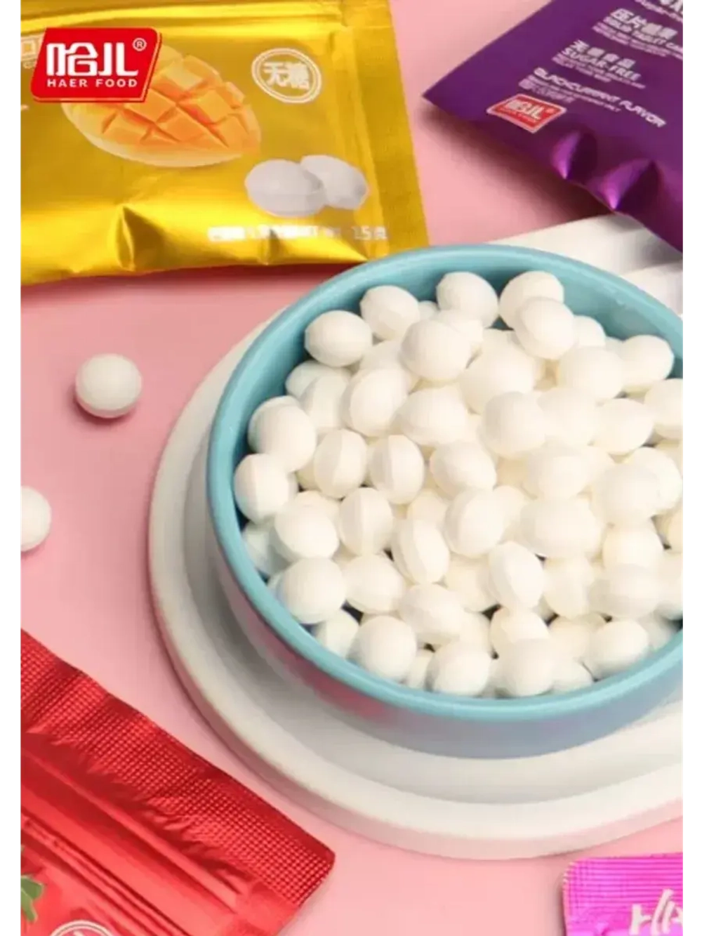 Освежающее драже холодок без сахара Роза Личи 15 г * 10 шт