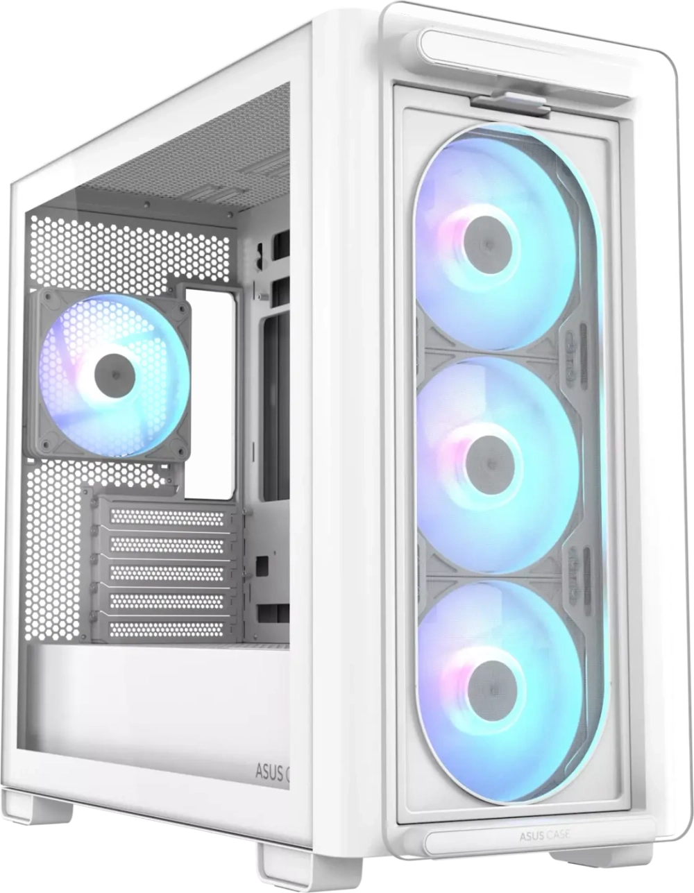 Корпус ASUS A23 PLUS TG ARGB WHITE mATX/mITX A23 PLUS TG/ARGB FANS/WHT//