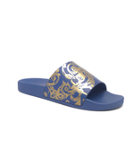 шлепанцы Versace Jeans Couture - голубой(74YA3SQ4ZS365)