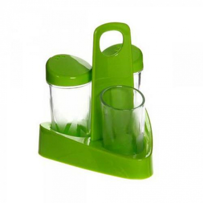 Набор д/специй 3пр (соль, перец, зуб) Люмици с586 Мартика(12)