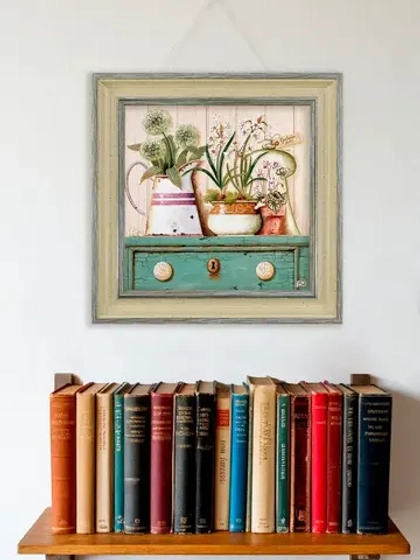 Картина настенная интерьерная на холсте в раме