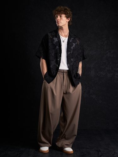 Черная рубашка с коротким рукавом 2s1 studio