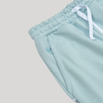 Wide Shorts LOGO Illusion Blue